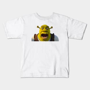 cara sherk meme Kids T-Shirt